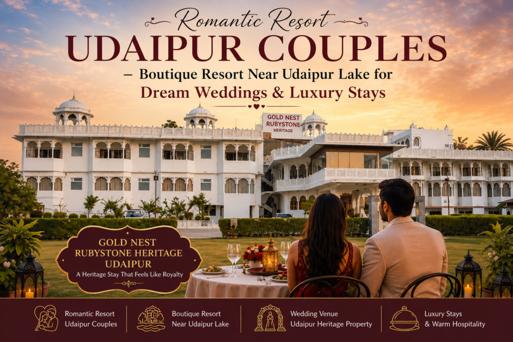 Romantic Resort Udaipur Couples